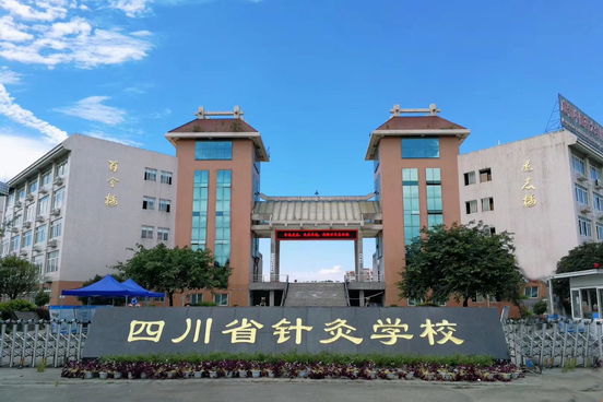 成都中醫(yī)藥大學(xué)附屬醫(yī)院針灸學(xué)校學(xué)校大門(mén)